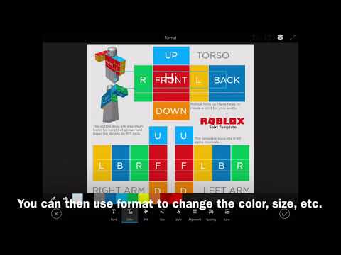 How To Make Your Own Roblox Shirt On Ipad Full Tutorial - how to make roblox clothes making roblox clothes