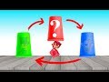 Three Cups Magic Tricks For Kids PJ Masks Learn Colors ABC Alphabet Song