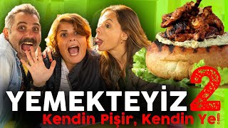 Yemekteyiz KENDİN PİŞİR, KENDİN YE! 🔥 Mangal Sofrasında Yarışma Devam Ediyor...