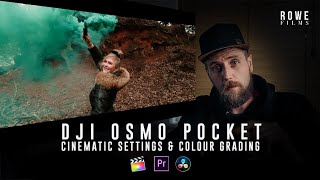 DJI Osmo Pocket TUTORIAL | Cinematic Colour Grading & Settings