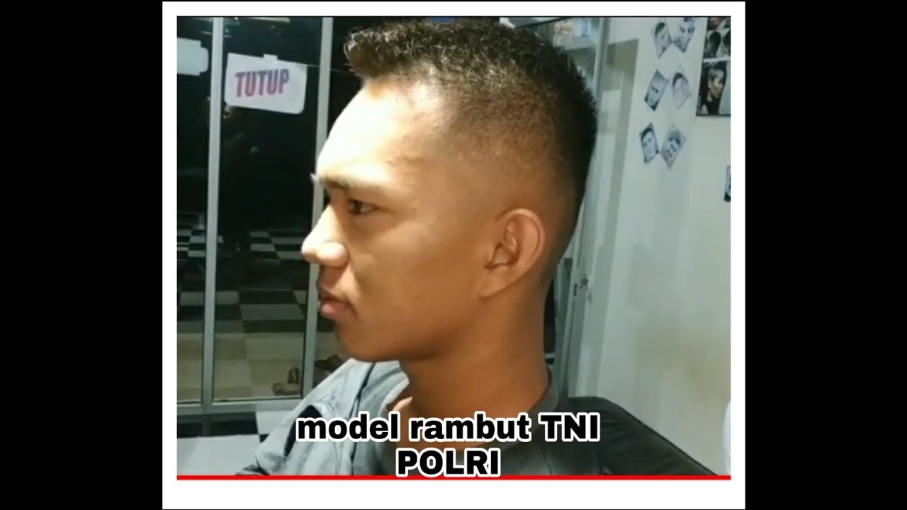  Model  rambut  TNI  POLRI YouTube