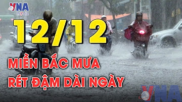 Dự báo thời tiết đêm nay, ngày mai 12/12.Miền Bắc đón mưa lạnh trong đêm,Trung du cảnh báo rét đậm