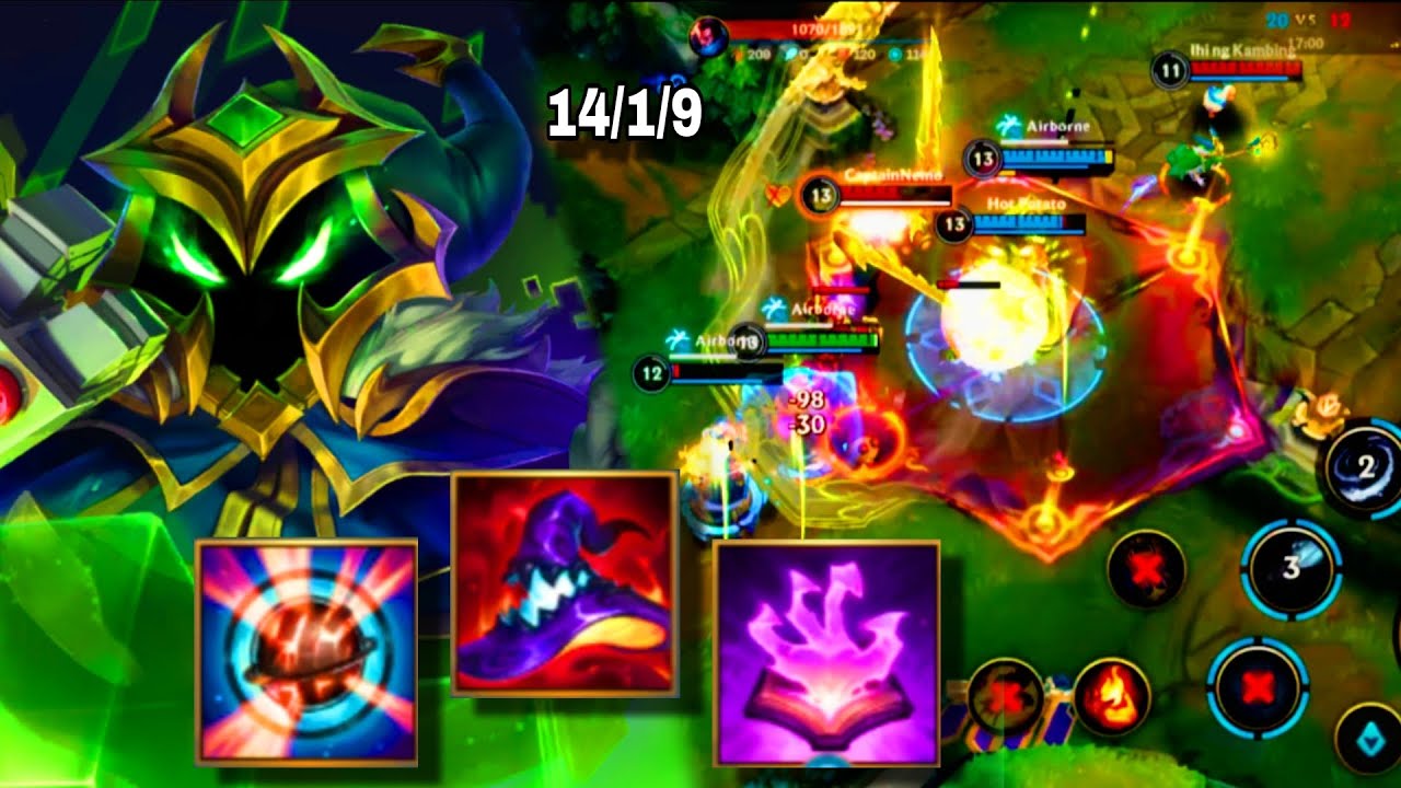 League of legends wild rift - Mid lane(Season16) - Veigar gameplay #6 ...