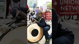May Day protests converge in Baltimore as labor groups and others march against Trump's upheaval