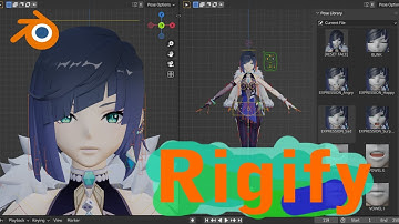 HOW to rig MMD model Yelan from Genshin