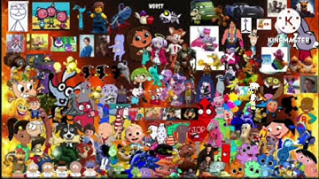 My Best to Worst Characters List (V49)