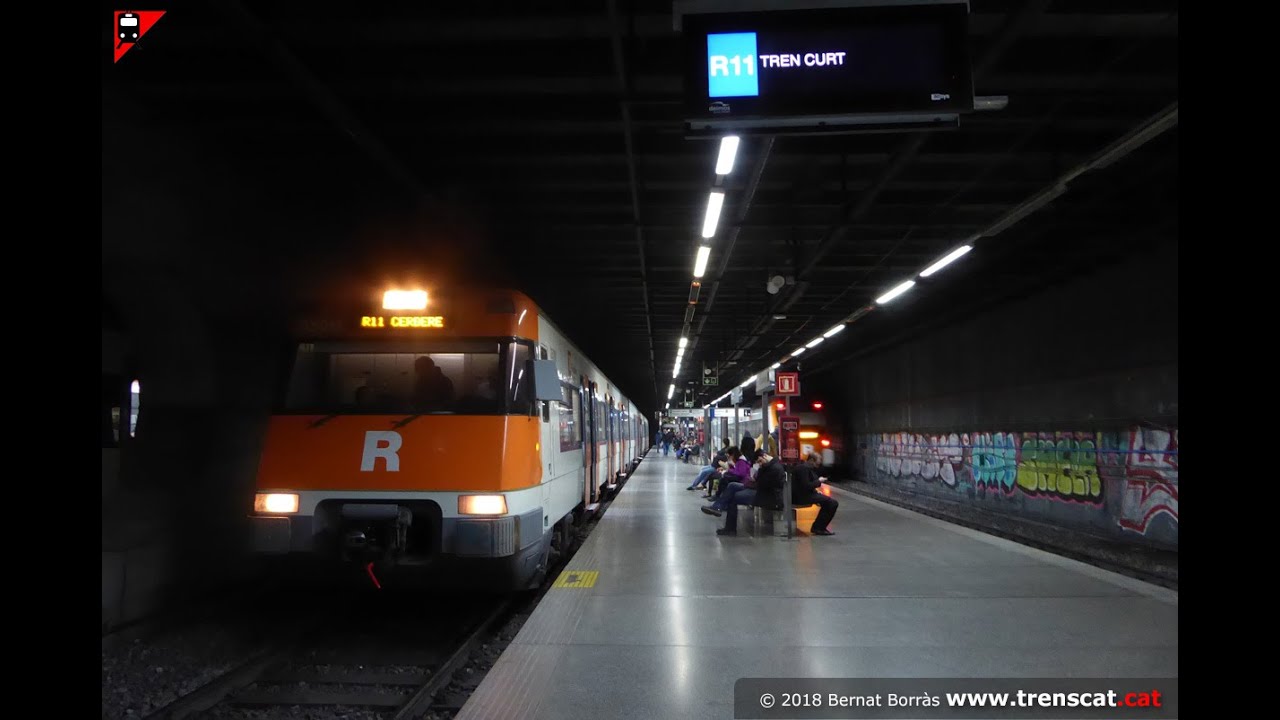 🚉RENFE 447 sortint de EL CLOT