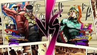 Jojos Bizarre Adventure All-Star Battle R - Gameplay - Mohammed Avdol X Diego Brando Xbox One
