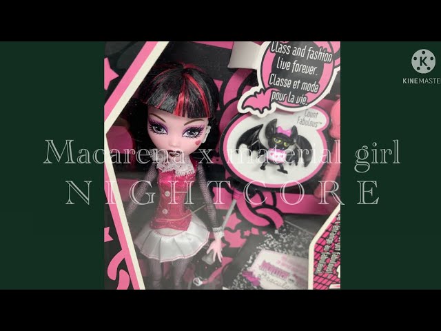Macarena x material girl mashup remix sped up nightcore