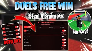 STEAL A BRAINROT SCRIPT *NO KEY* - DUELS WIN, SPAM BAT, AUTO STEAL, PVP &amp; MORE ⚔️✅
