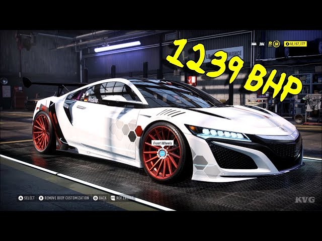 Need for Speed Heat - 1239 BHP Acura NSX 2017 - Tuning