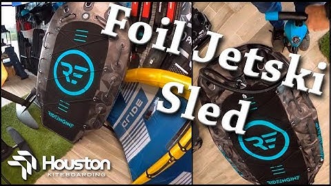 Jetski Rescue Sled for Hydrofoils