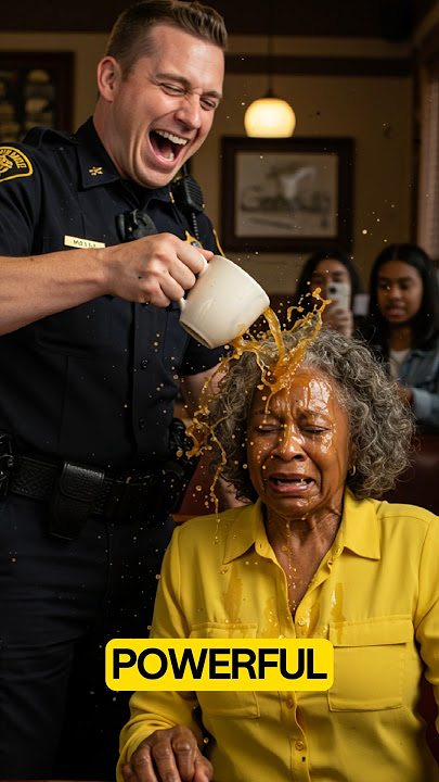 Racist Cop pours coffee on a Quiet Black Woman — He Had No Idea Who She  Raised. #agediscrimination - YouTube