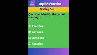 Spelling quiz entrance englishlanguage learningwords spelling correction spelling errors