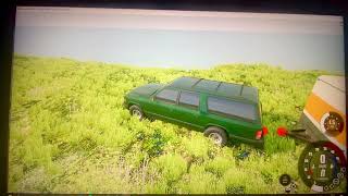 Beamng Ep 15 S1 Gavril Roamer With Trailers Crash Test In Cliffs