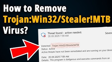 Remove Trojan:Win32/Stealer!MTB Threat!