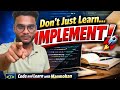 👉 “Stop Learning, Start Implementing! 🚀 | Real Skill Ka Secret”
