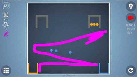 Check out how I solved level 121 in Brain It On! #BrainItOn