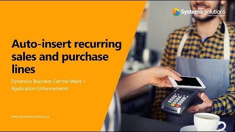 How to Auto-insert Recurring Sales and Purchase Lines in Business Central