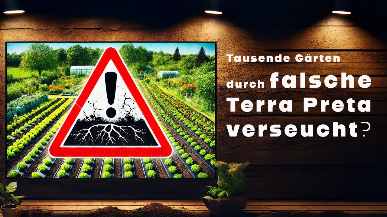 Tausende von deutschen Gärten durch falsche Terra Preta belastet? YouTube
