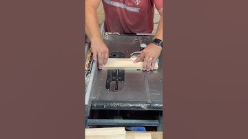 How to Cut Perfect Dados without Measuring #diy #carpentry #tablesaw #dado