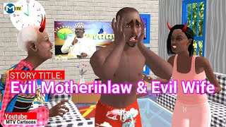 Evil Mother inlaw & Evil Wife ( MTV Cartoons)