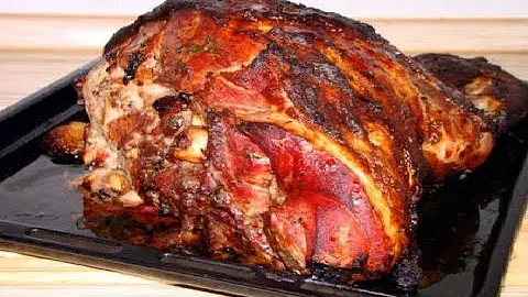 ЛУЧШАЯ РУЛЬКА!!! Такой вкусной Рульки Вы ещё НЕ ЕЛИ!!! Варено-запечённая РУЛЬКА!
