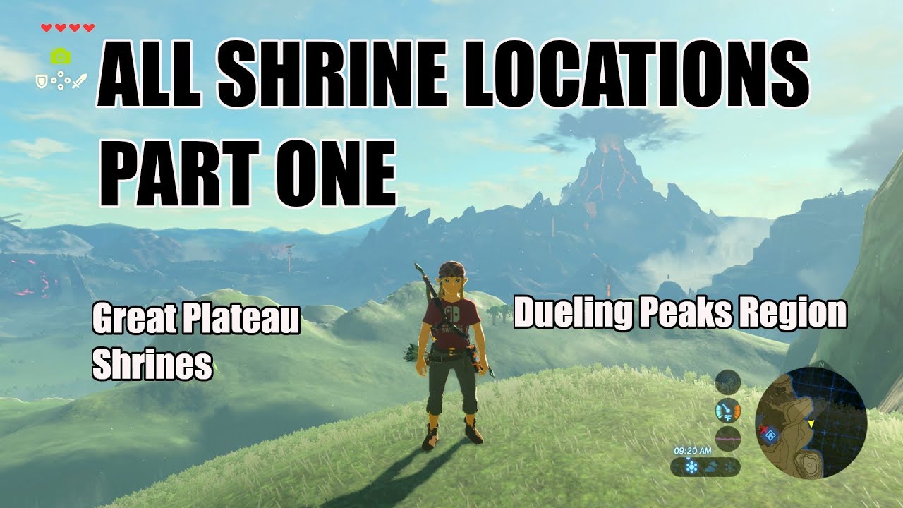 Great Plateau Shrines Recommended Order (BotW) 