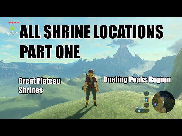 Great Plateau Shrines - ZeldaSpeedRuns