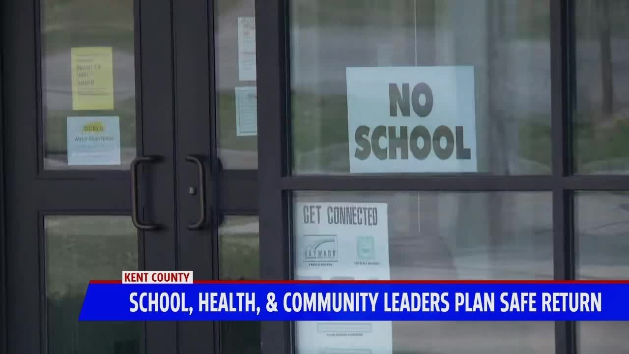 Kent ISD Superintendents plan safe return to class YouTube