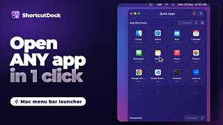 Your Dock starts out neat. Then every app you ever install ends up down there. screenshot 3