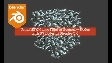 LIVENODING Curve Fillet of Geometry Nodes - With Extra Spicy SV Nodes
