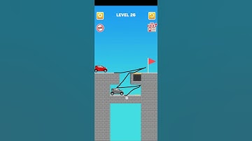 Draw Bridge puzzle || Level 26 || Impossible MISSION #shorts #shortsfeed #subscribe #drawbridge