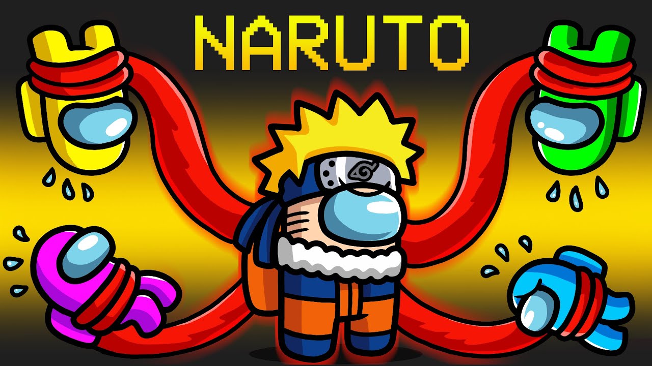¡Among Us PERO soy NARUTO! 💀🥷🏻🦊 SILVIOGAMER en AMONG US PERO ⭐