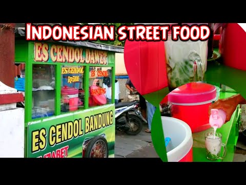 ES CENDOL DAWET SEGER BANGET | INDONESIAN STREET FOOD