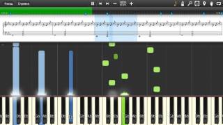 Yann Tiersen - L&#39;absente - Piano tutorial and cover (Sheets + MIDI)