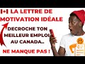   rdiger une lettre de motivation qui impressionne ton employeur canadien travailleraucanada