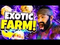 Destiny 2  new insane exotic farm fastest way to get exotics