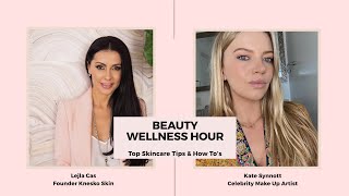 Beauty Wellness Hour with Celebrity Makeup Artist @katesynnottmakeup & @mrsknesko | KNESKO Skin