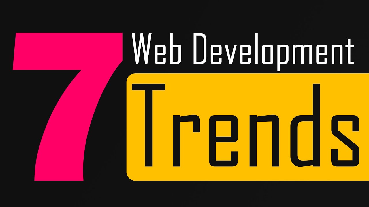 Web Development Trends 2020