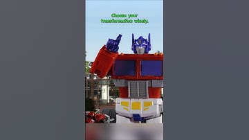 This is NOT How You Transform! (Transformers Stop Motion) #transformers #shorts
