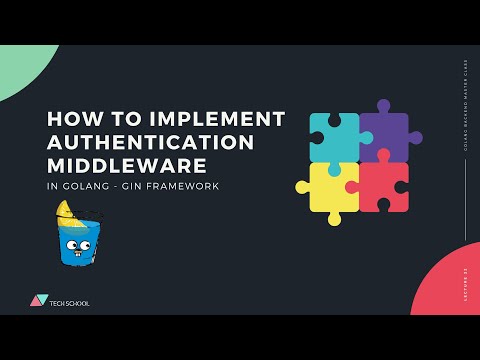 [Backend #22] Implement authentication middleware and authorization rules  in Golang using Gin