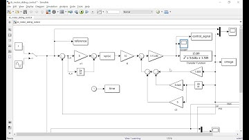 Simulink Matlab Comparison Control of DC Motor Using Sliding Mode Control (SMC) and PID