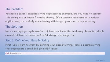 How to Convert Base64 String to Image File in Groovy