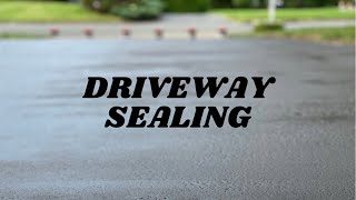 Sealing an Asphalt Driveway | an EASY HOW to | The DIY Way