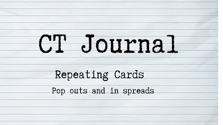 Repeating Cards: Pop-outs & in spreads