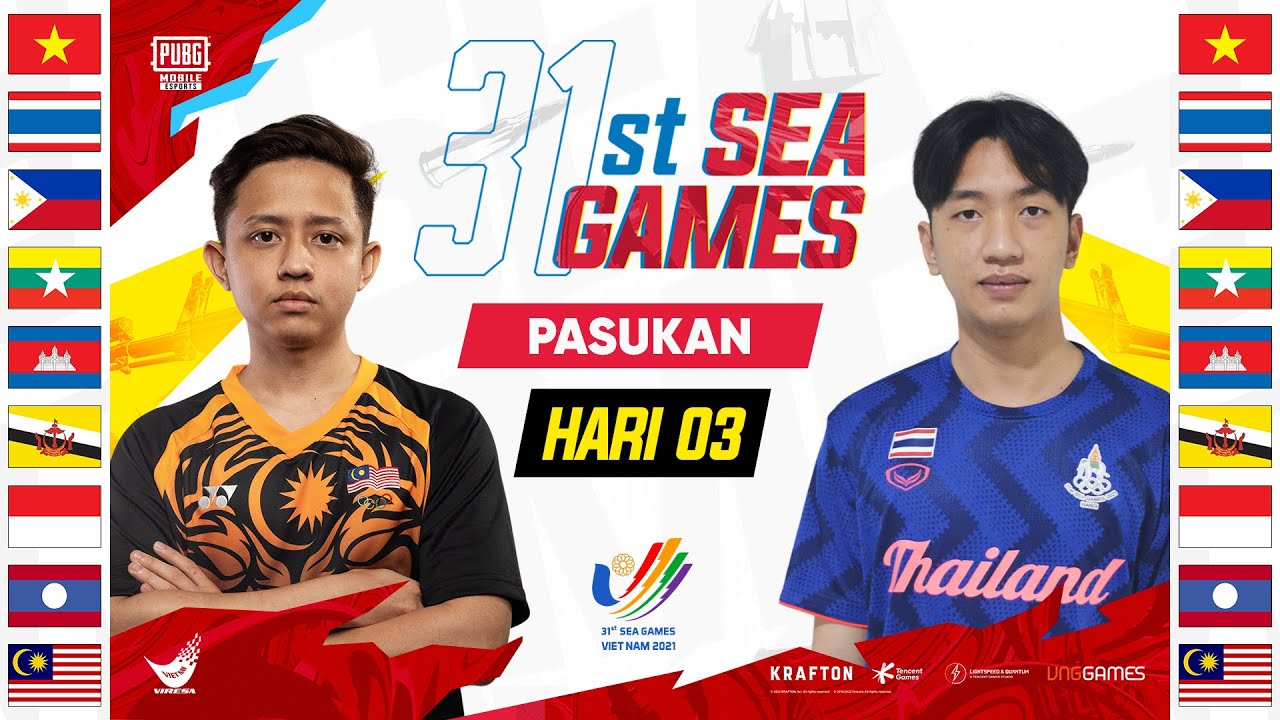 [BM] 31st SEA Games | PUBG MOBILE Squad Hari Ke-3