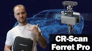 картинка: Creality CR-Scan Ferret Pro: Распаковка и Первый Тест - Готовимся к Скану Авто!