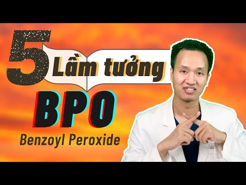 Chấm mụn | Se cồi nhanh bằng BPO - Benzoyl Peroxide cần biết điều này | Dr Hiếu