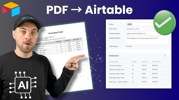 How to Extract Data from PDFs in Airtable Using AI